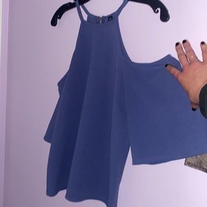 Tank top shirt with attached sleeves